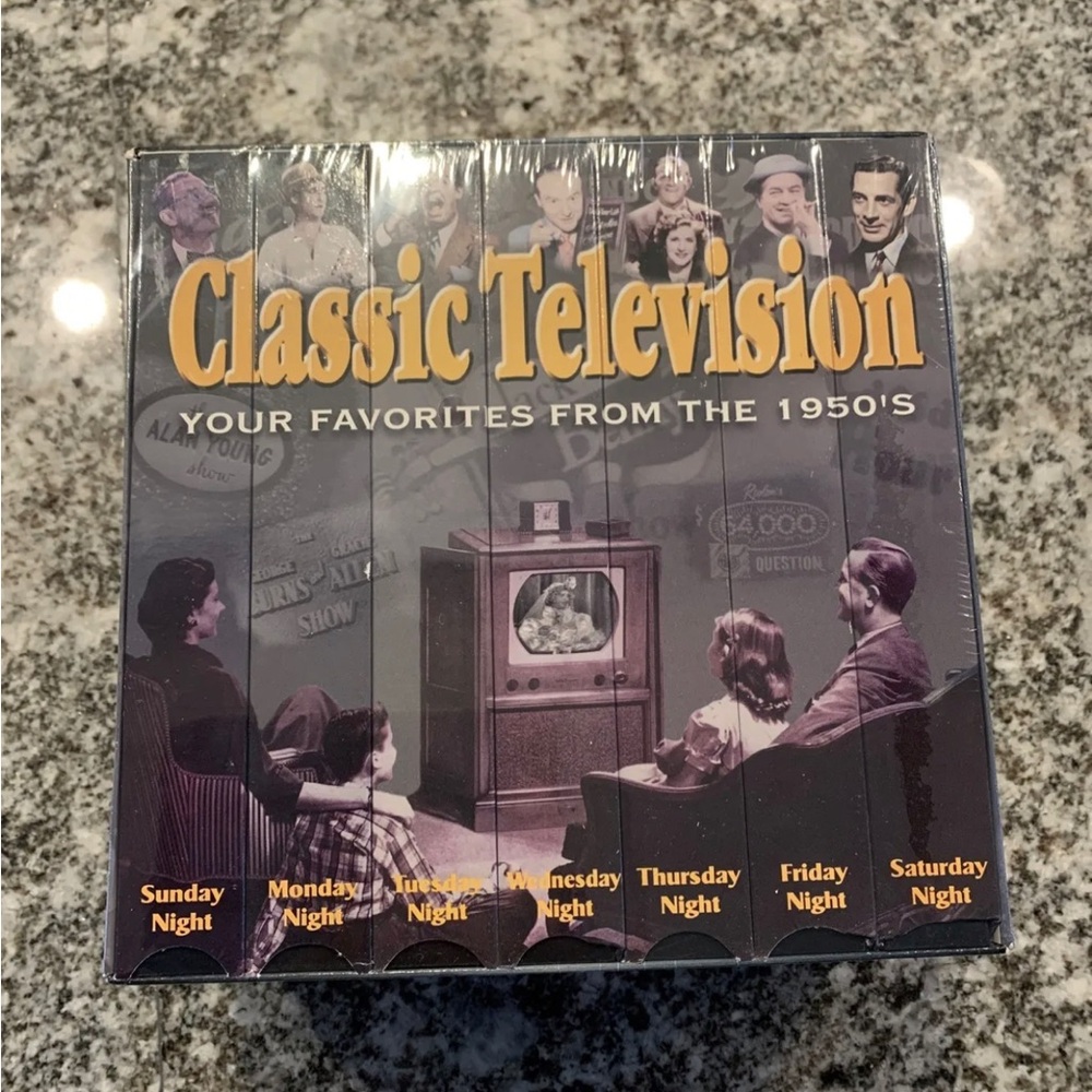 Classic Television Series Your Favorites from the 1950's (7)VHS BOXED SET Sealed
